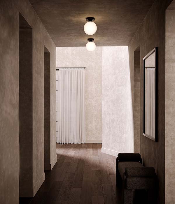 Otis Semi Flush Ceiling
                    Light by Alora